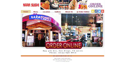 Desktop Screenshot of narasushisandiego.com